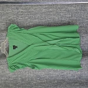 Dressy sleeveless top with ruffle